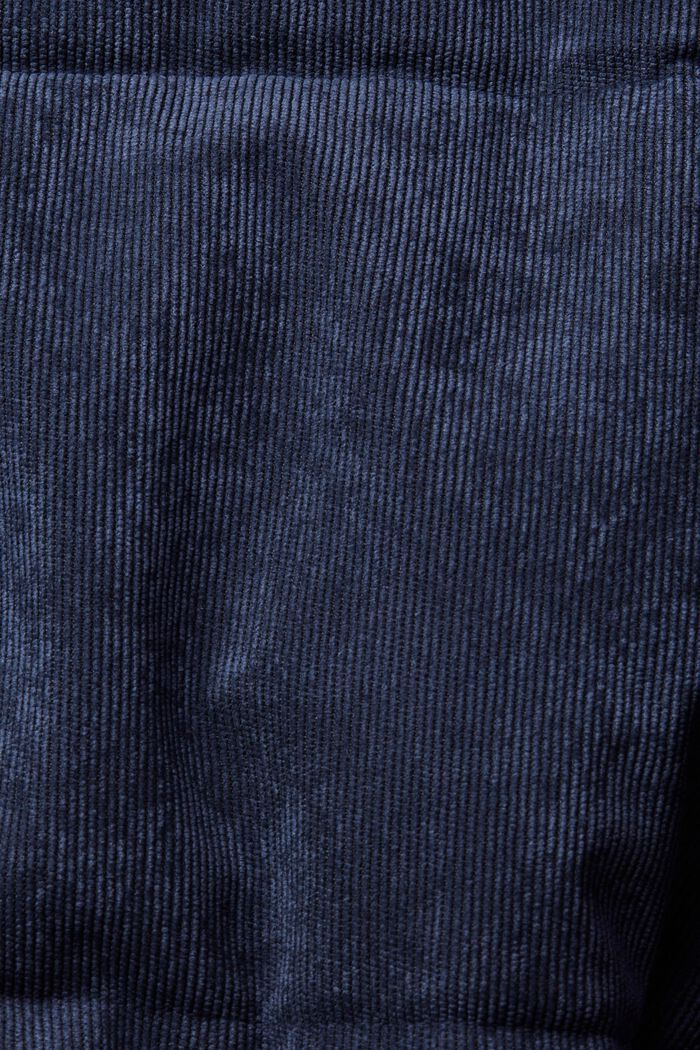 Doudoune en velours côtelé, NAVY, detail image number 5