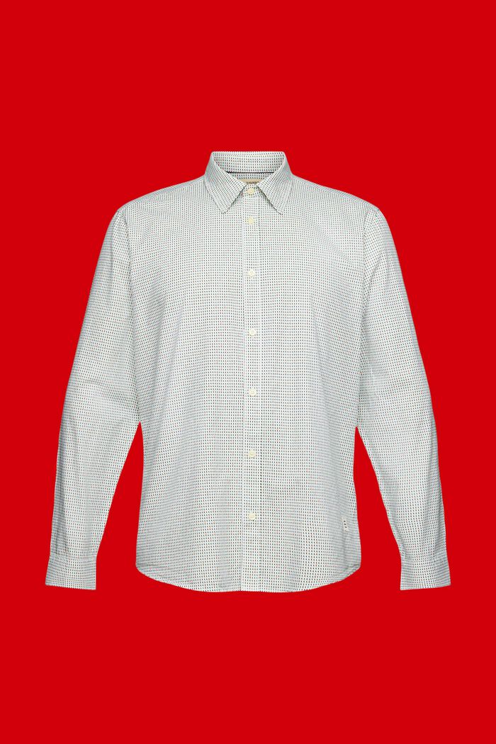 T-shirt de coupe Slim Fit à motif all-over, WHITE, detail image number 6