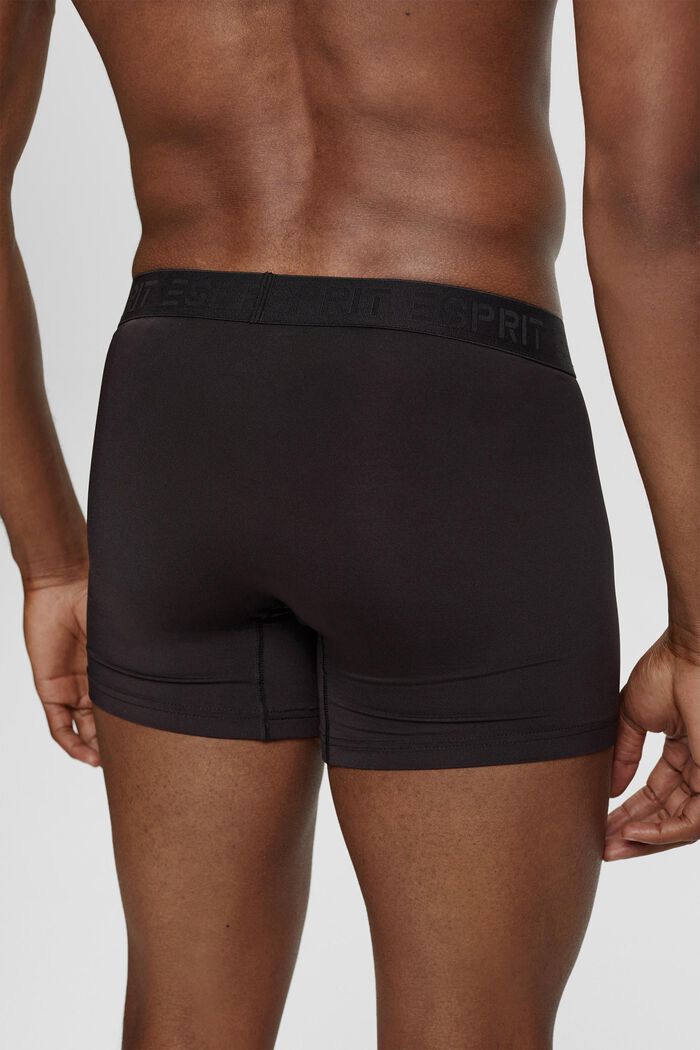 Lot de shorts longs pour Hommes en microfibre stretch, BLACK, detail image number 1
