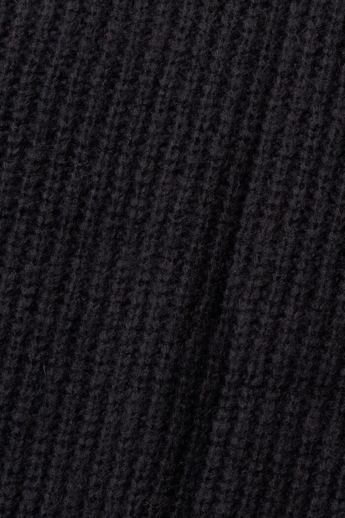 Pull-over sans manches en laine mélangée, BLACK, detail image number 1