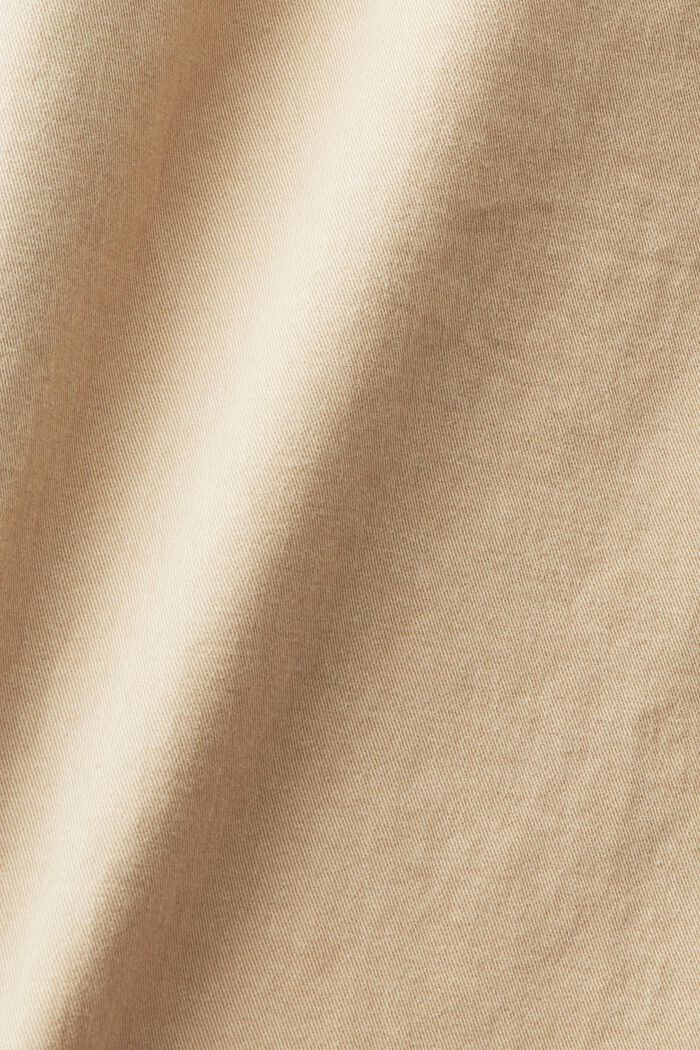 Chino en coton stretch, SAND, detail image number 6