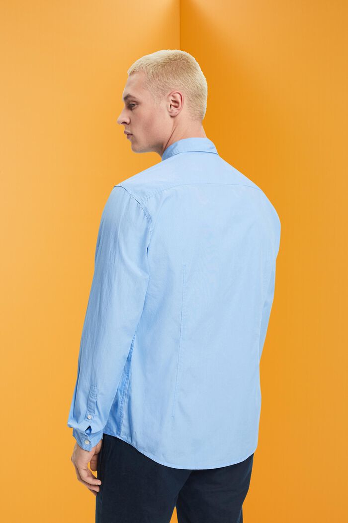 T-shirt Slim Fit en coton durable, LIGHT BLUE, detail image number 3