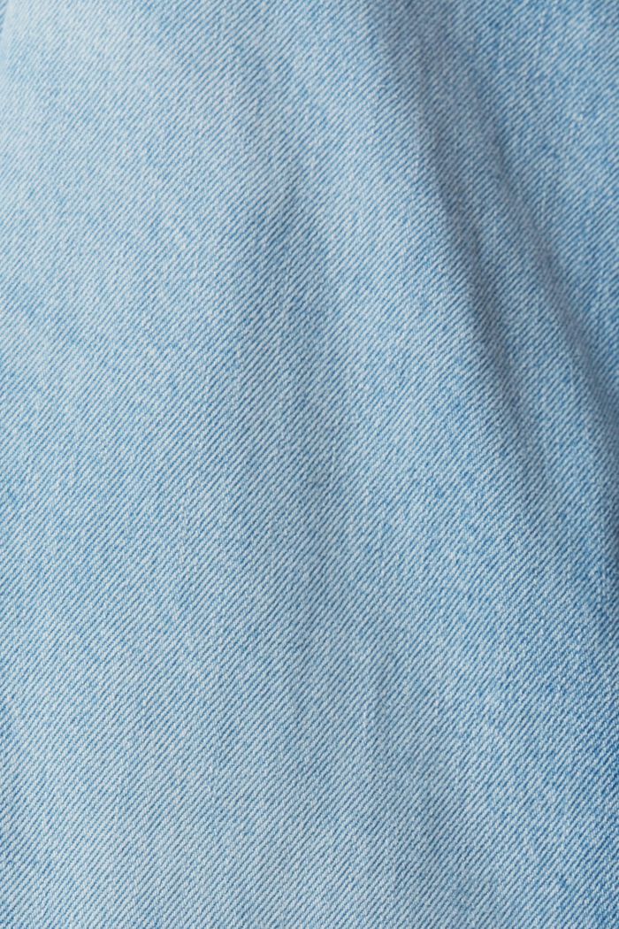 Jean coupe Loose Fit en coton durable, BLUE BLEACHED, detail image number 6
