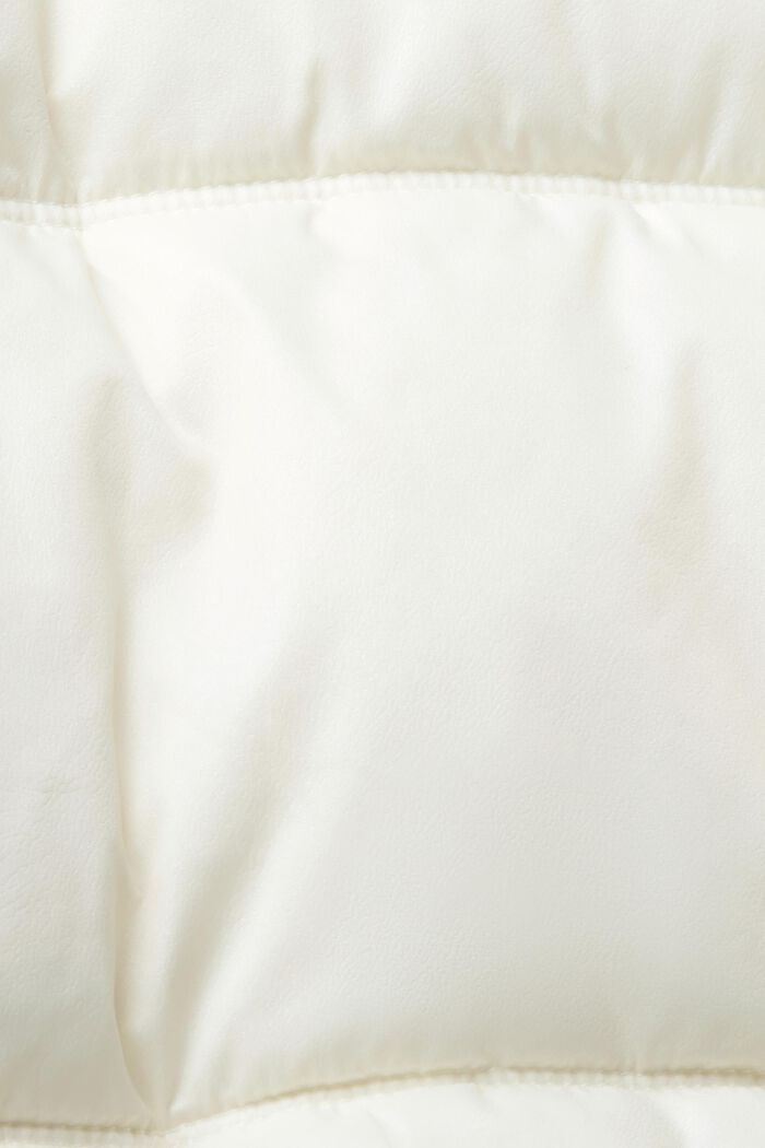 Veste matelassée à capuche amovible, OFF WHITE, detail image number 1