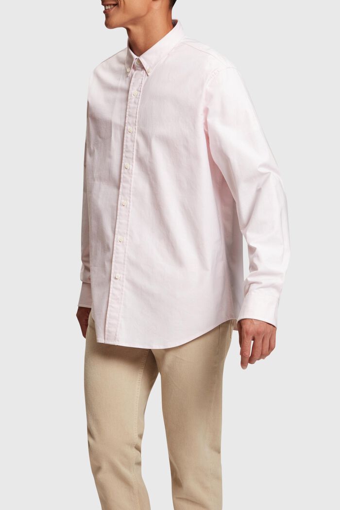 Chemise Oxford Relaxed Fit à imprimé all-over, LIGHT PINK, detail image number 0