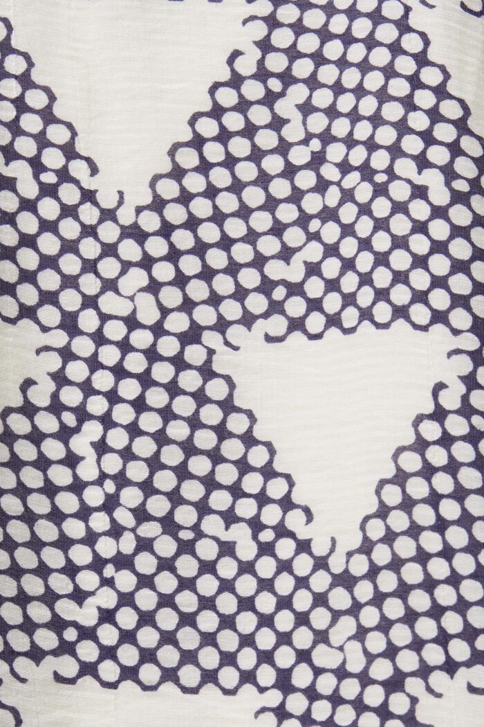 Robe à motif, LENZING™ ECOVERO™, DARK BLUE, detail image number 5