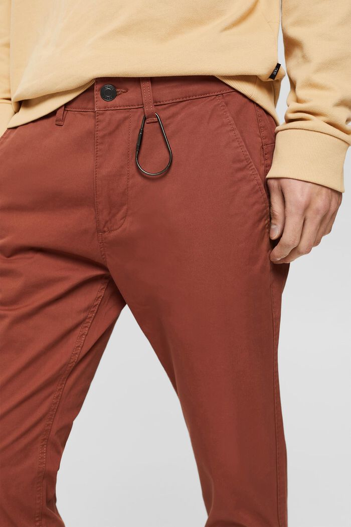 Pantalon, RUST BROWN, detail image number 2