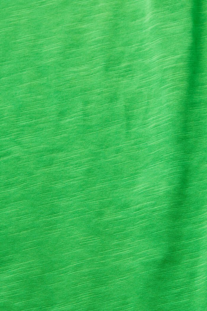 T-shirt unicolore, GREEN, detail image number 5