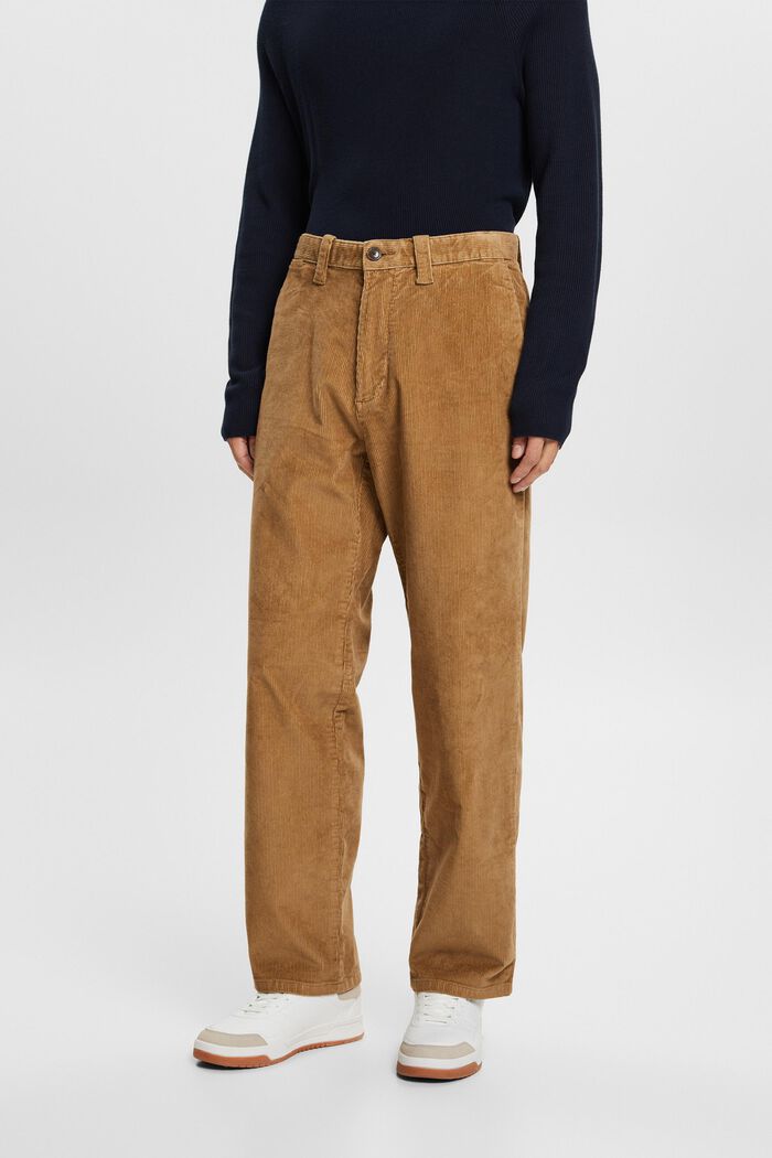 Pantalon en velours côtelé, BARK, detail image number 0