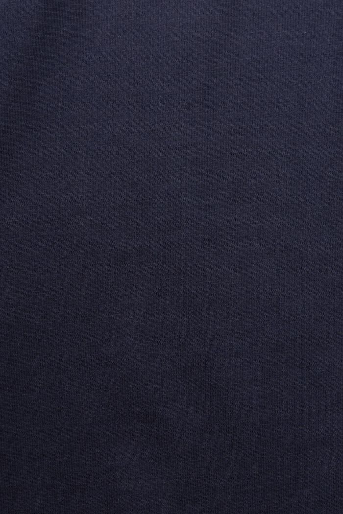 T-shirt à imprimé en coton, PETROL BLUE, detail image number 4