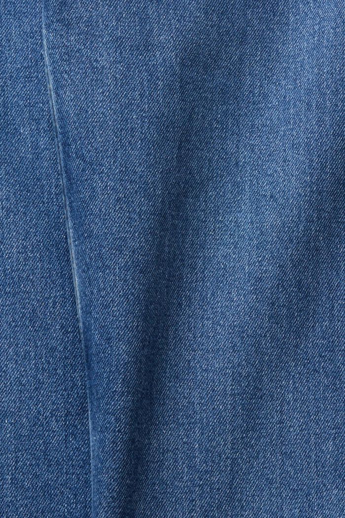 Jean de coupe Mom taille haute, BLUE MEDIUM WASHED, detail image number 7