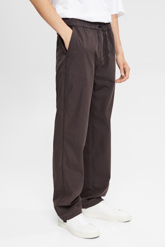 Pantalon à taille élastique, BLACK, detail image number 0