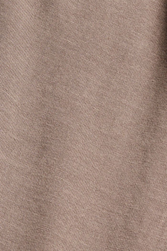 Pantalon de pyjama orné de satin, LENZING™ ECOVERO™, TAUPE, detail image number 4