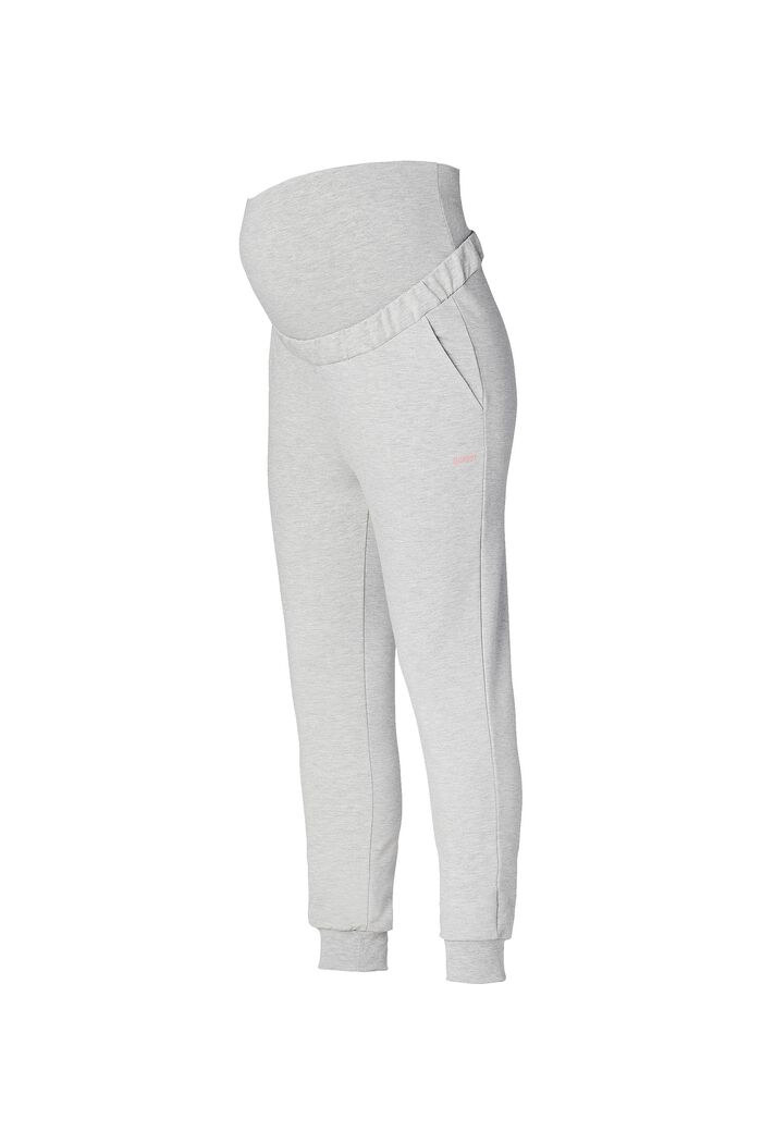 Pantalon de jogging à ceinture de maintien pour le ventre, MEDIUM GREY MELANGE, detail image number 0