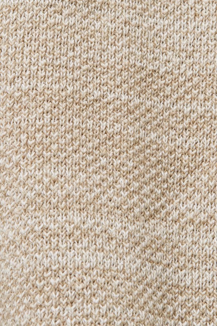 Pull à manches courtes et col polo, SAND, detail image number 5