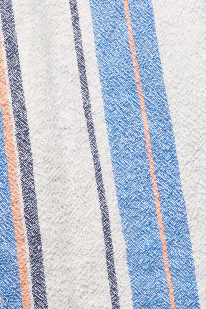 Chemise rayée à manches courtes, 100 % coton, BRIGHT BLUE, detail image number 5