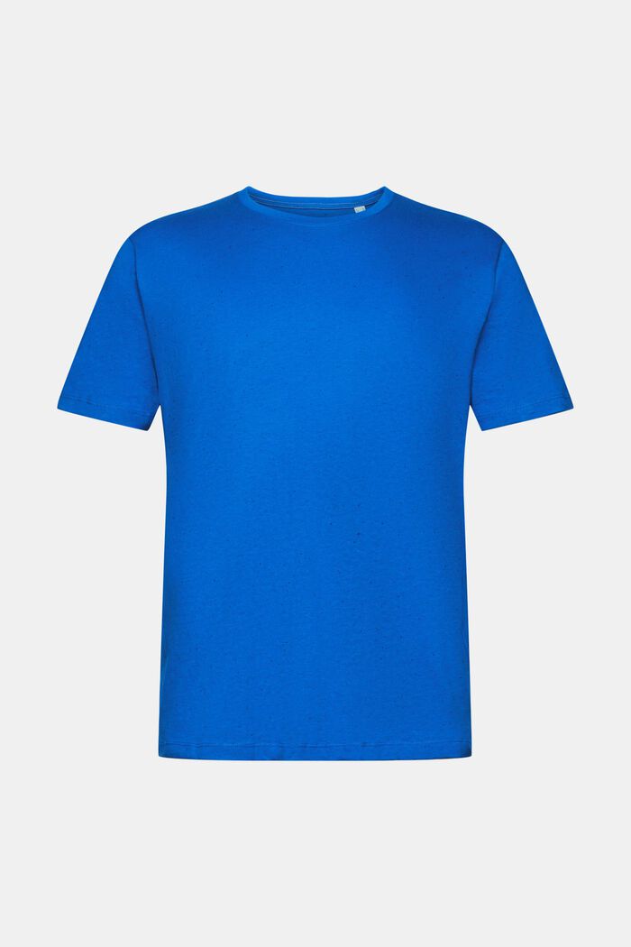 T-shirt en jersey moucheté, BLUE, detail image number 6