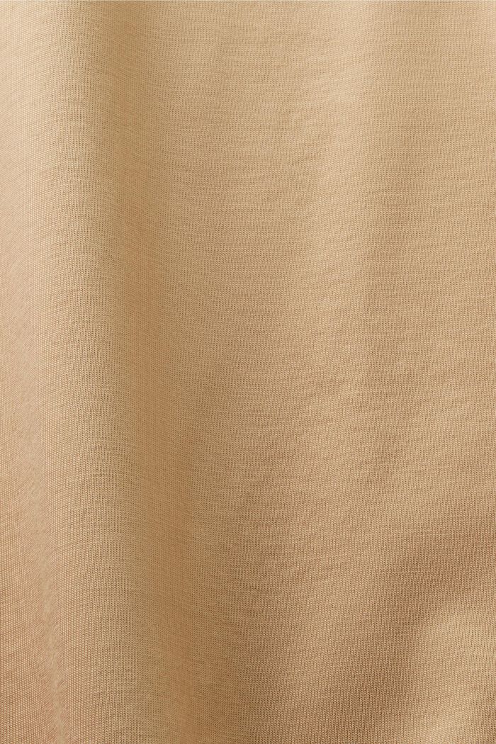 T-shirt unisexe en coton Pima imprimé, BEIGE, detail image number 5