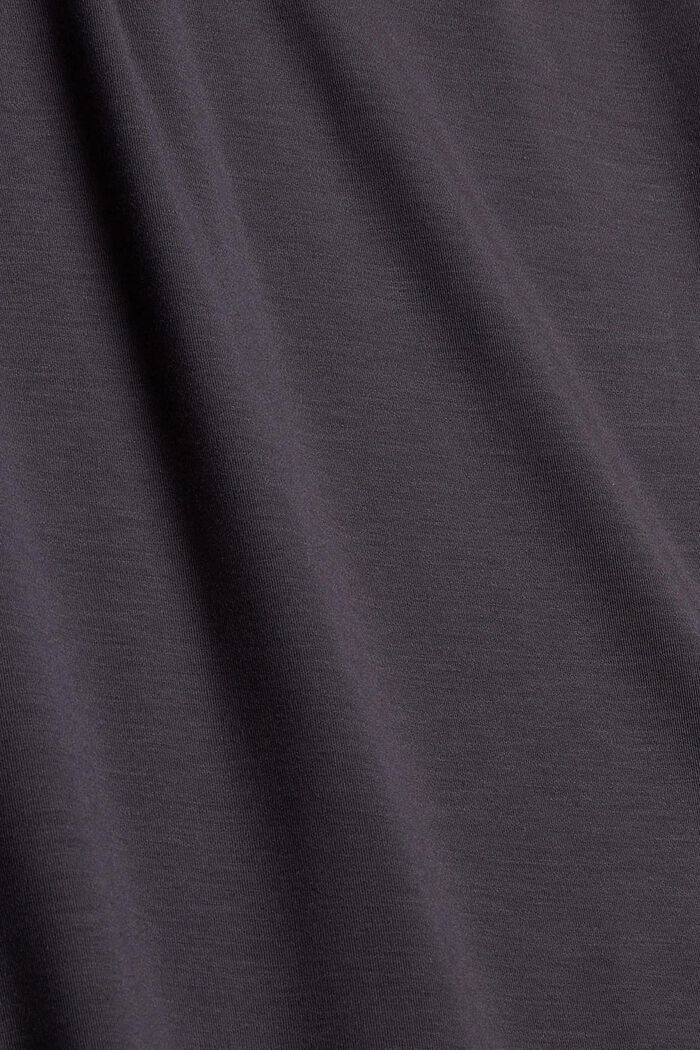 TENCEL™ : robe en jersey à col roulé, ANTHRACITE, detail image number 4