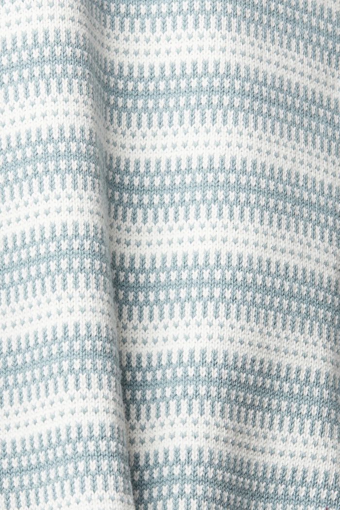 Pull-over rayé, GREY BLUE, detail image number 4