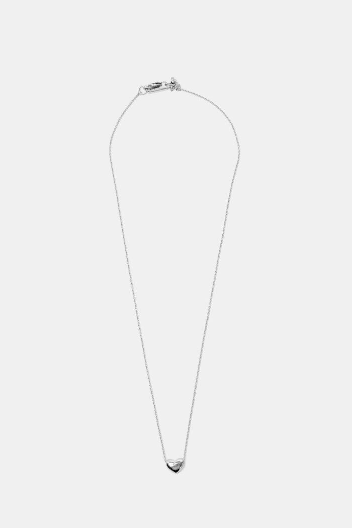 Collier à pendentif cœur, en argent sterling, SILVER, detail image number 0