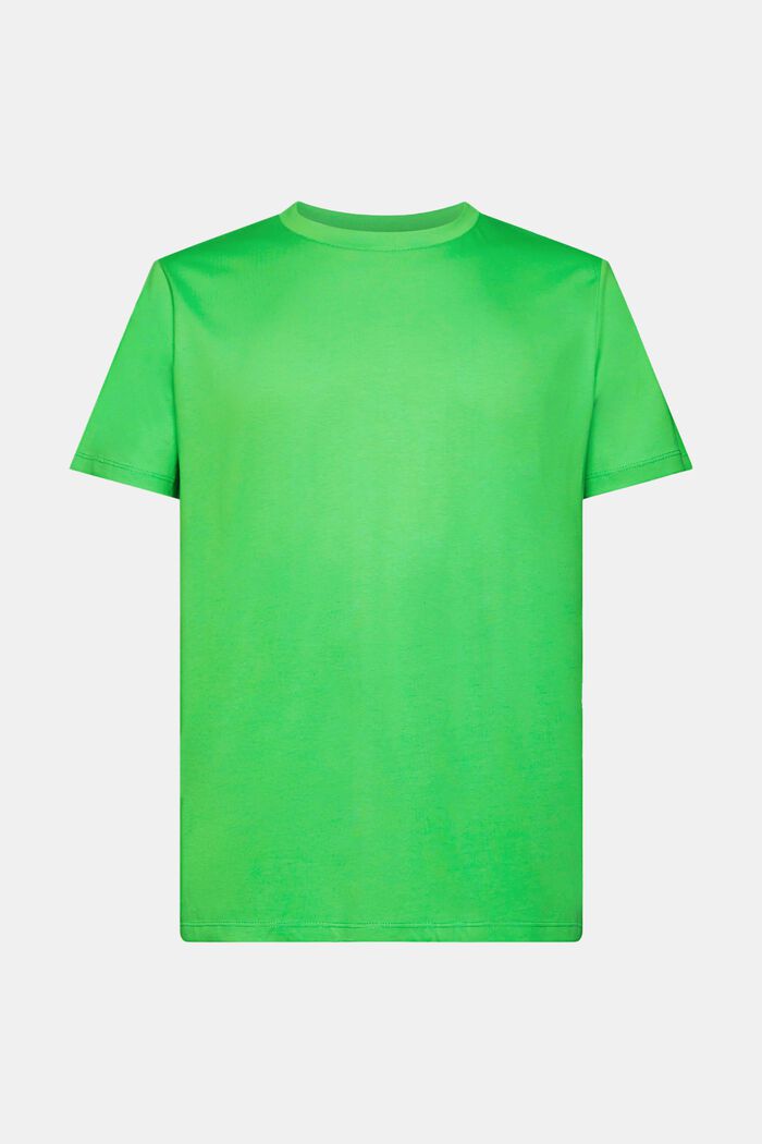 T-shirt en jersey à col ras-du-cou, GREEN, detail image number 6