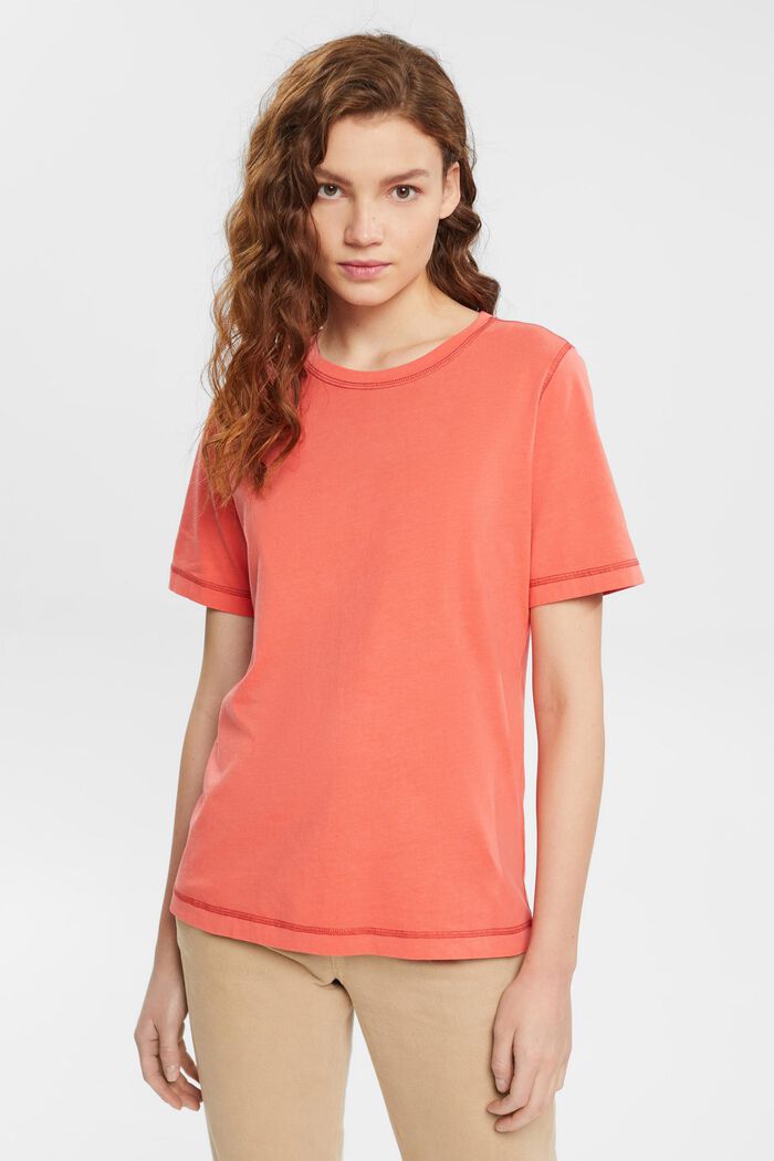 T-Shirts regular, CORAL, overview