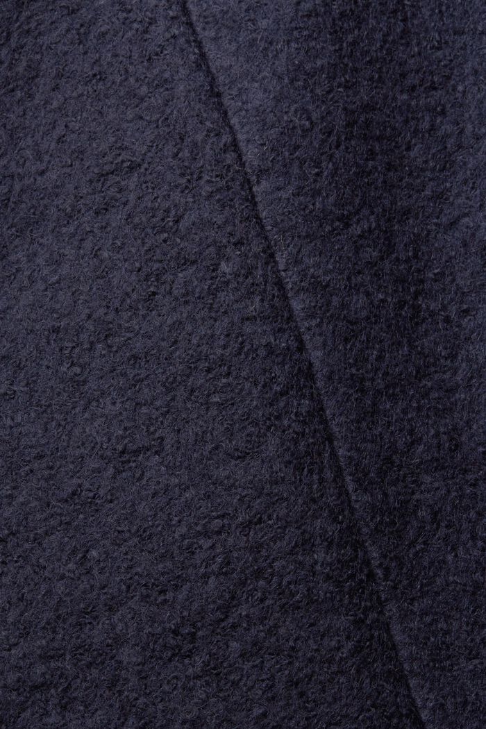 Manteau à teneur en laine, NAVY, detail image number 4