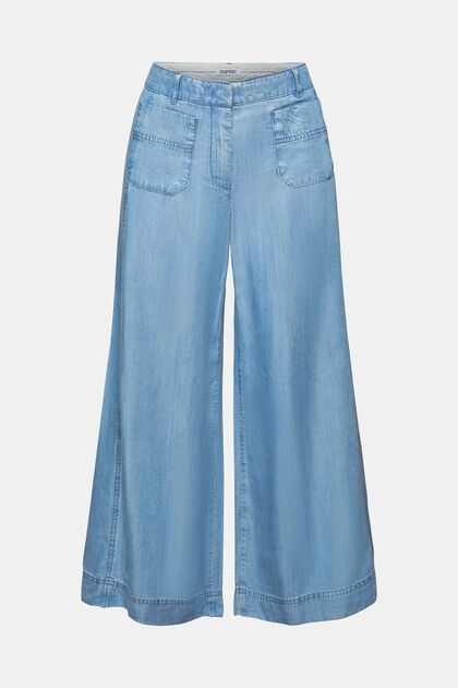 Jupe-culotte à jambes larges cropped