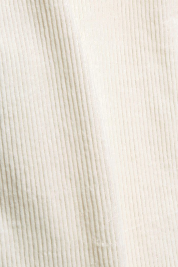 Chino en velours côtelé, OFF WHITE, detail image number 4