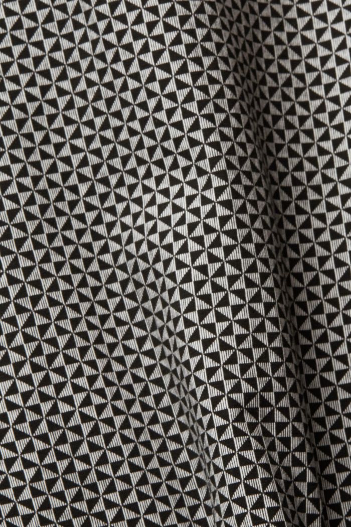 Haut de pyjama à dentelle, BLACK, detail image number 4