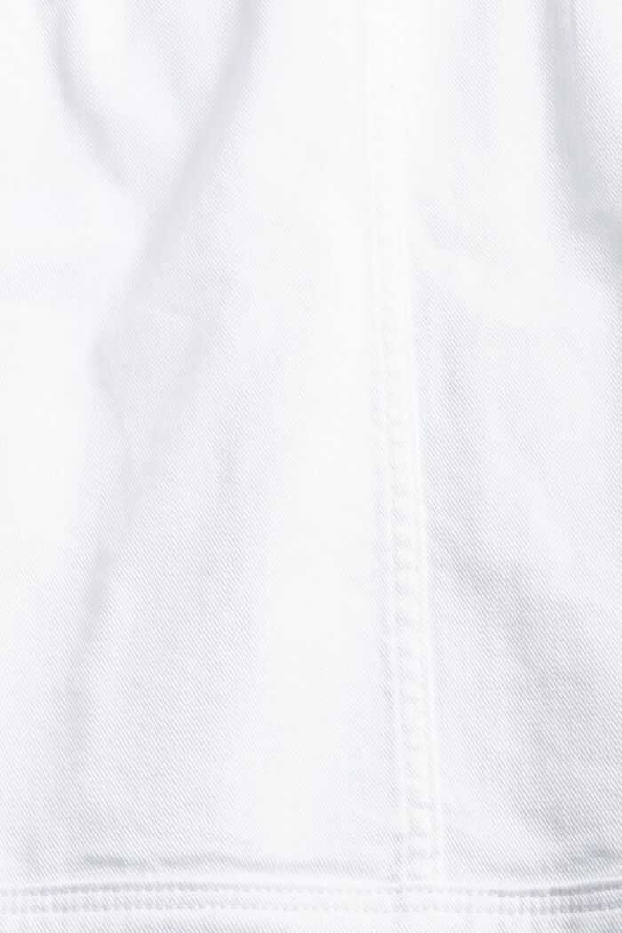 Veste en jean au look oversize, WHITE, detail image number 4