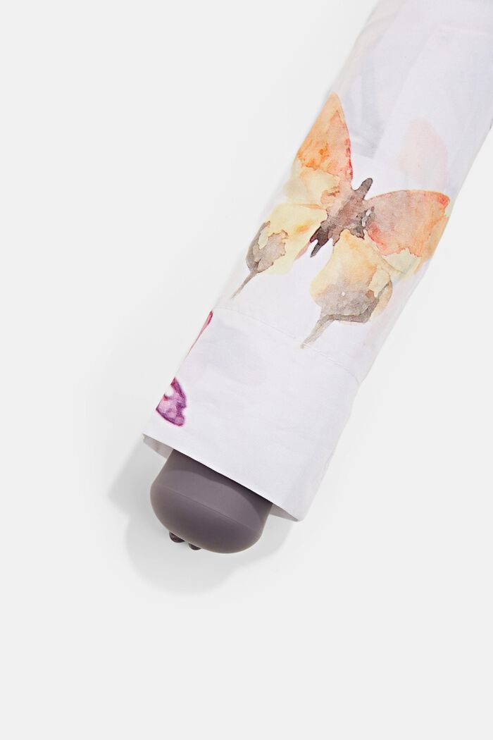Parapluie de poche à imprimé papillon, ONE COLOR, detail image number 1