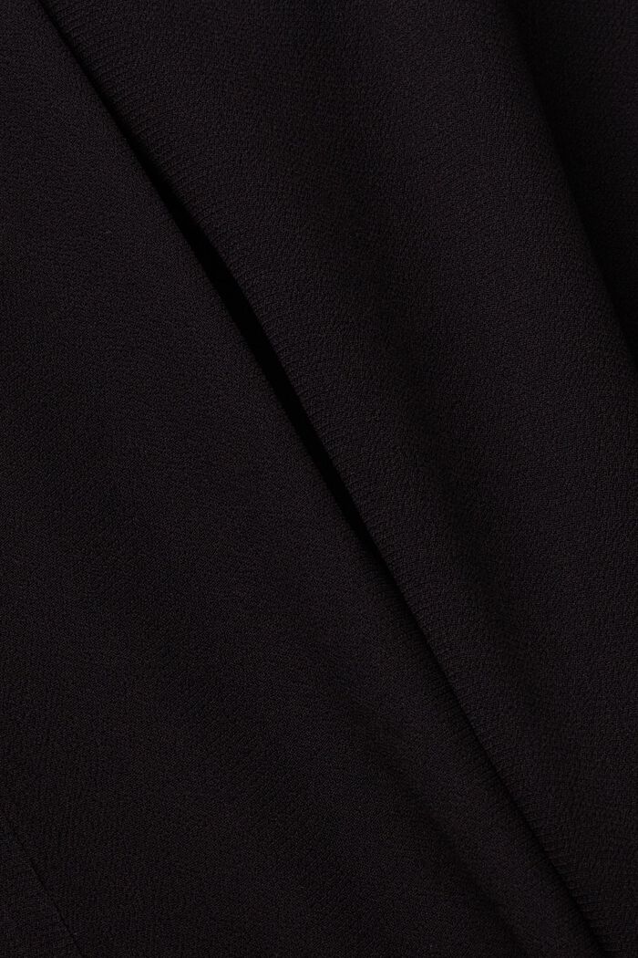 Caraco orné de détails en dentelle, LENZING™ ECOVERO™, BLACK, detail image number 5