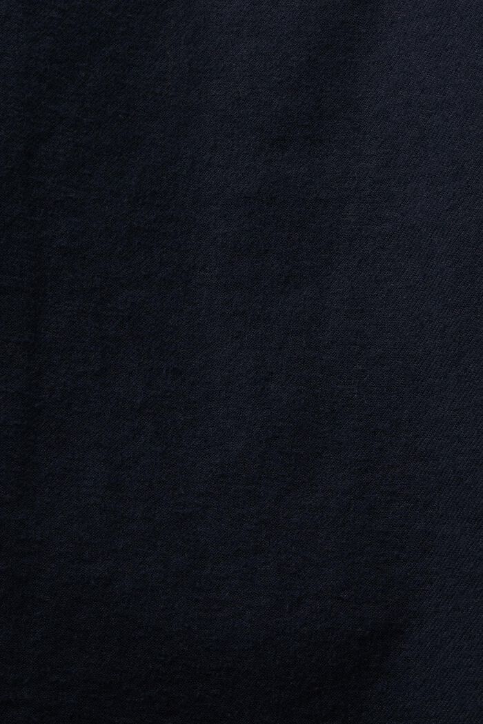 Chemise en flanelle de coton, PETROL BLUE, detail image number 5