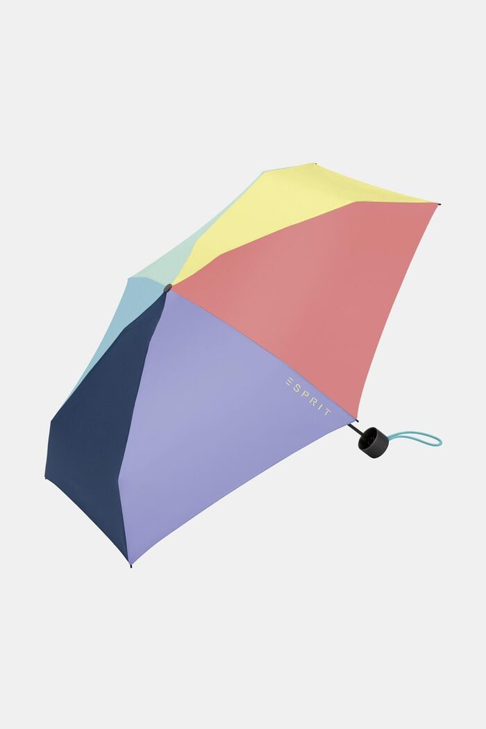 Parapluie de poche à motif multicolore, ONE COLOR, detail image number 0