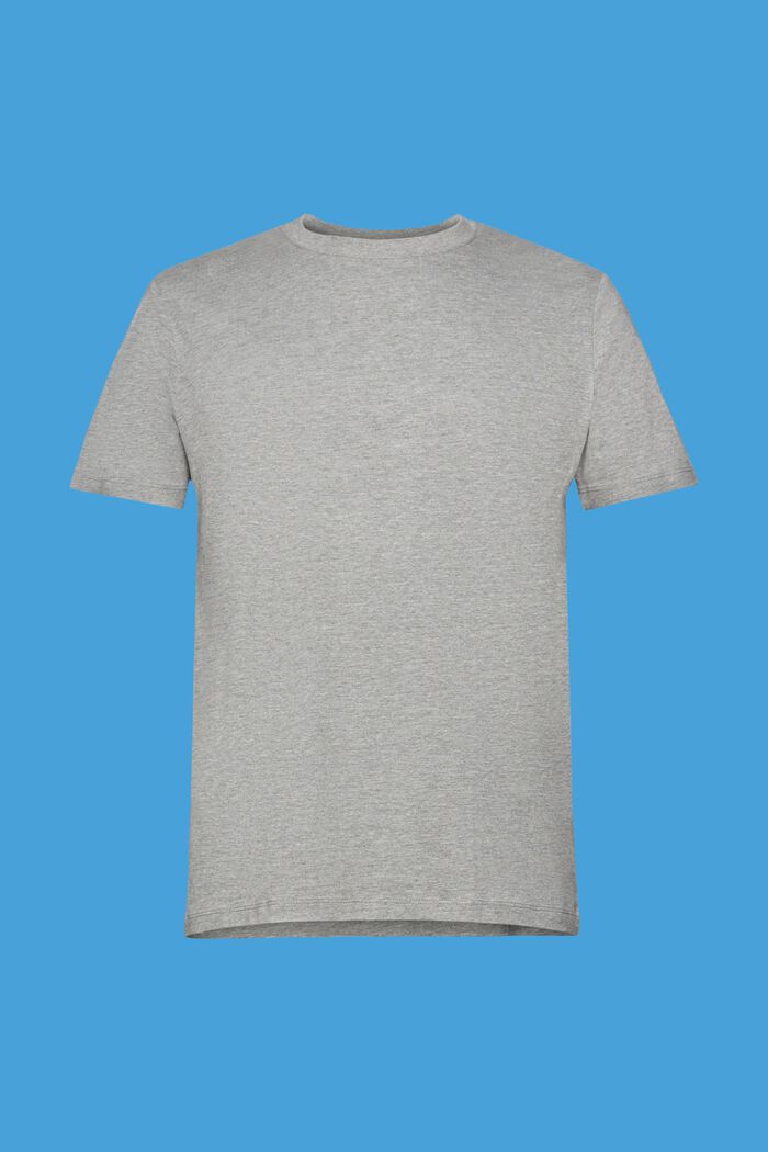 T-shirt à encolure ronde de coupe Slim Fit, MEDIUM GREY, detail image number 6