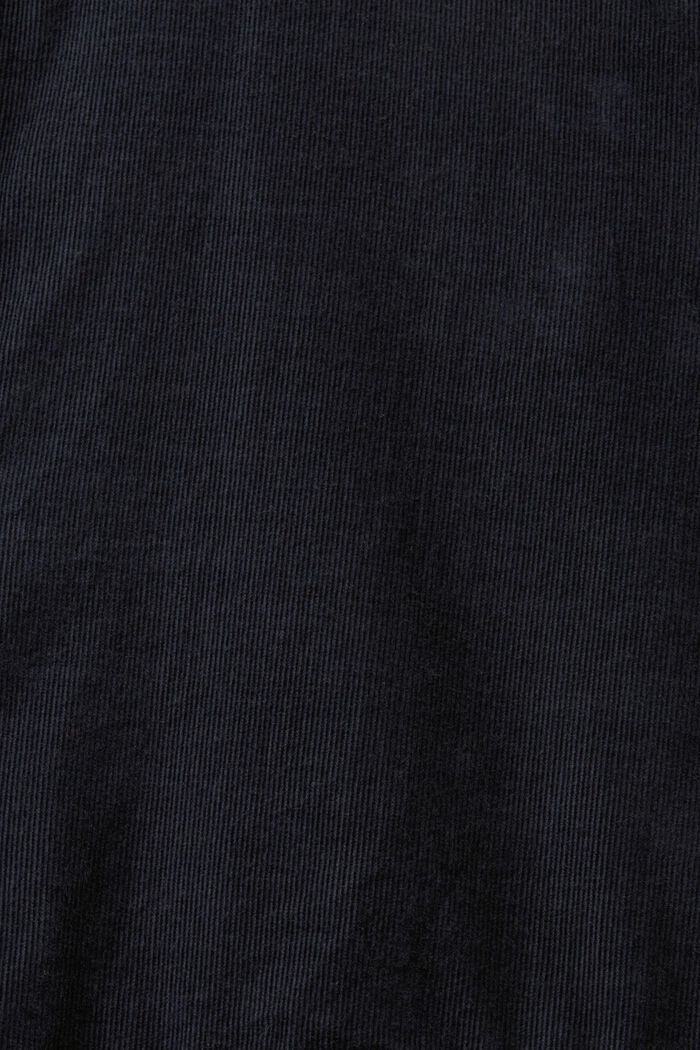 Mini-robe en velours côtelé, BLACK, detail image number 5