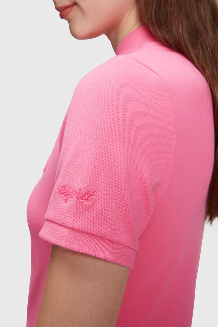 Robe polo classique Dolphin Tennis Club, PINK, detail image number 3