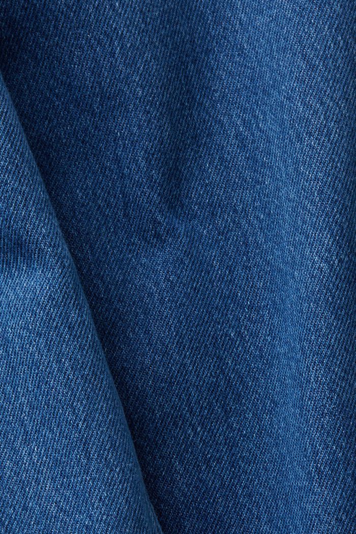 Jean à jambes larges, BLUE DARK WASHED, detail image number 6