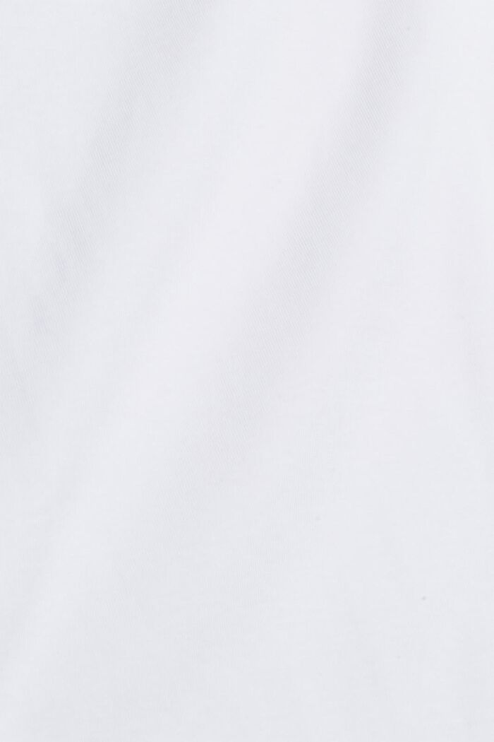 Débardeur basique, 100 % coton biologique, WHITE, detail image number 4