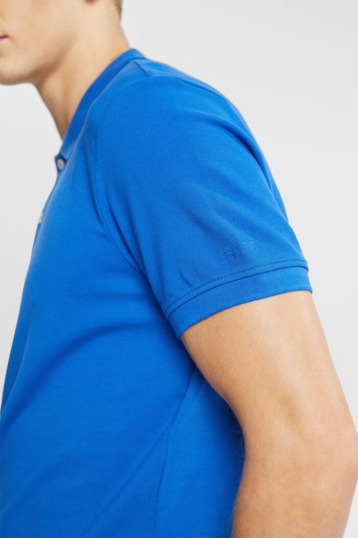 Polo coupe Slim Fit, BLUE, detail image number 0