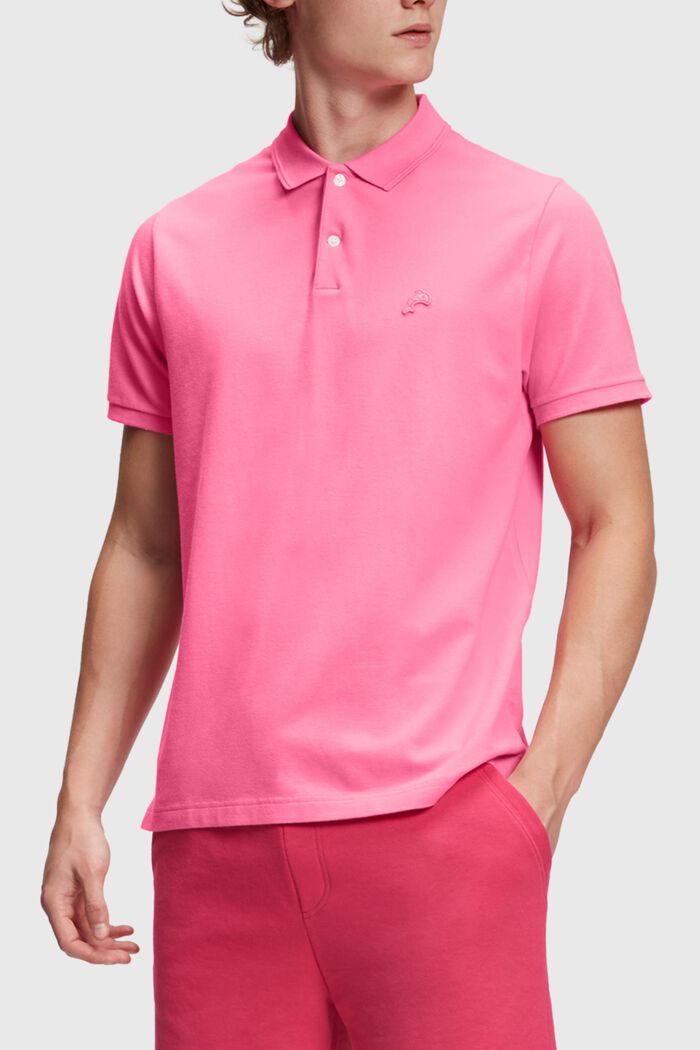 Polo classique Dolphin Tennis Club, PINK, detail image number 0