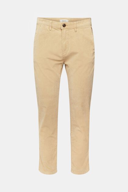 Pantalon en velours côtelé, BEIGE, overview