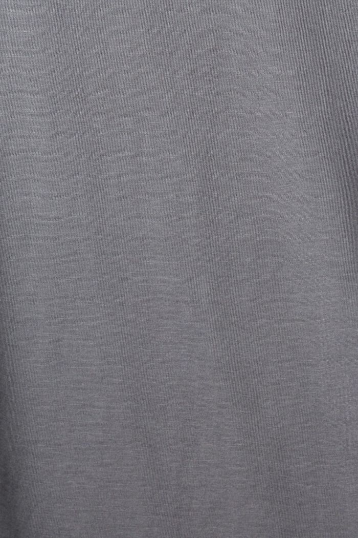 T-shirt en jersey, 100 % coton, DARK GREY, detail image number 5