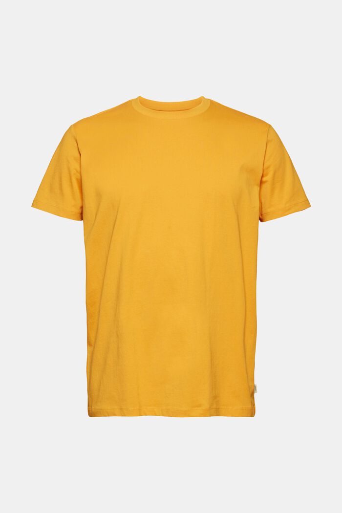 T-shirt en jersey, 100 % coton bio, SUNFLOWER YELLOW, detail image number 0