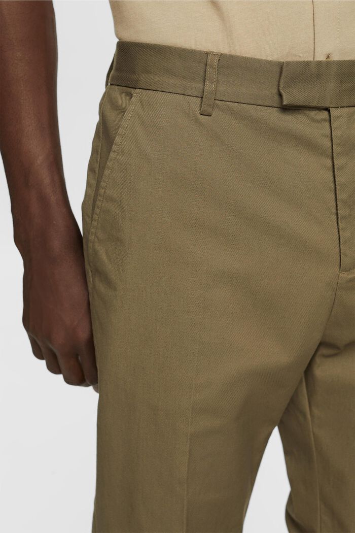 Chino de coupe Relaxed Fit, KHAKI GREEN, detail image number 2
