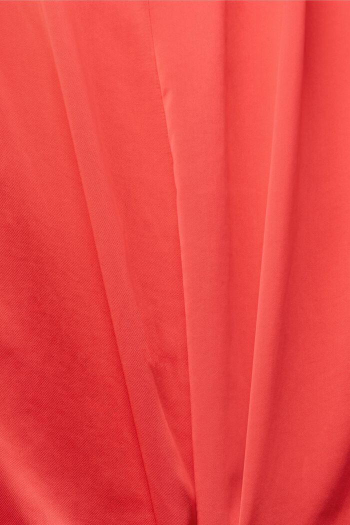 T-shirt en mélange de matières à teneur en LENZING™ ECOVERO™, RED, detail image number 4