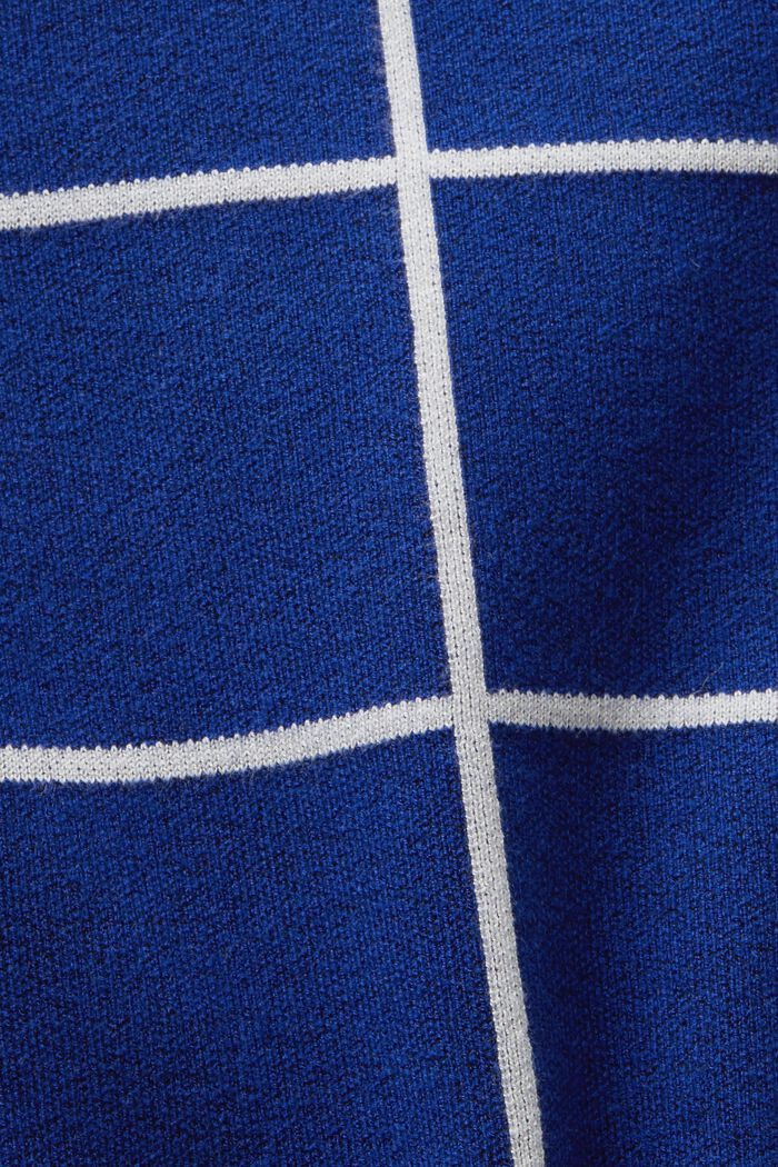 Mini-jupe en maille jacquard, BRIGHT BLUE, detail image number 6