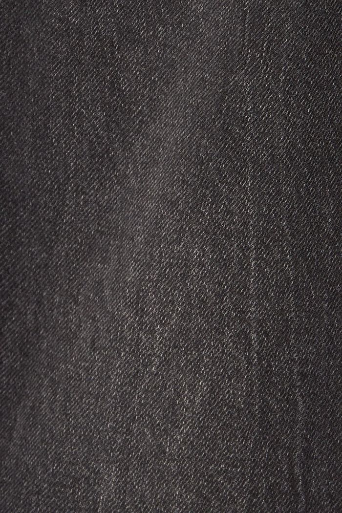 Jean de coupe tendance, BLACK DARK WASHED, detail image number 4